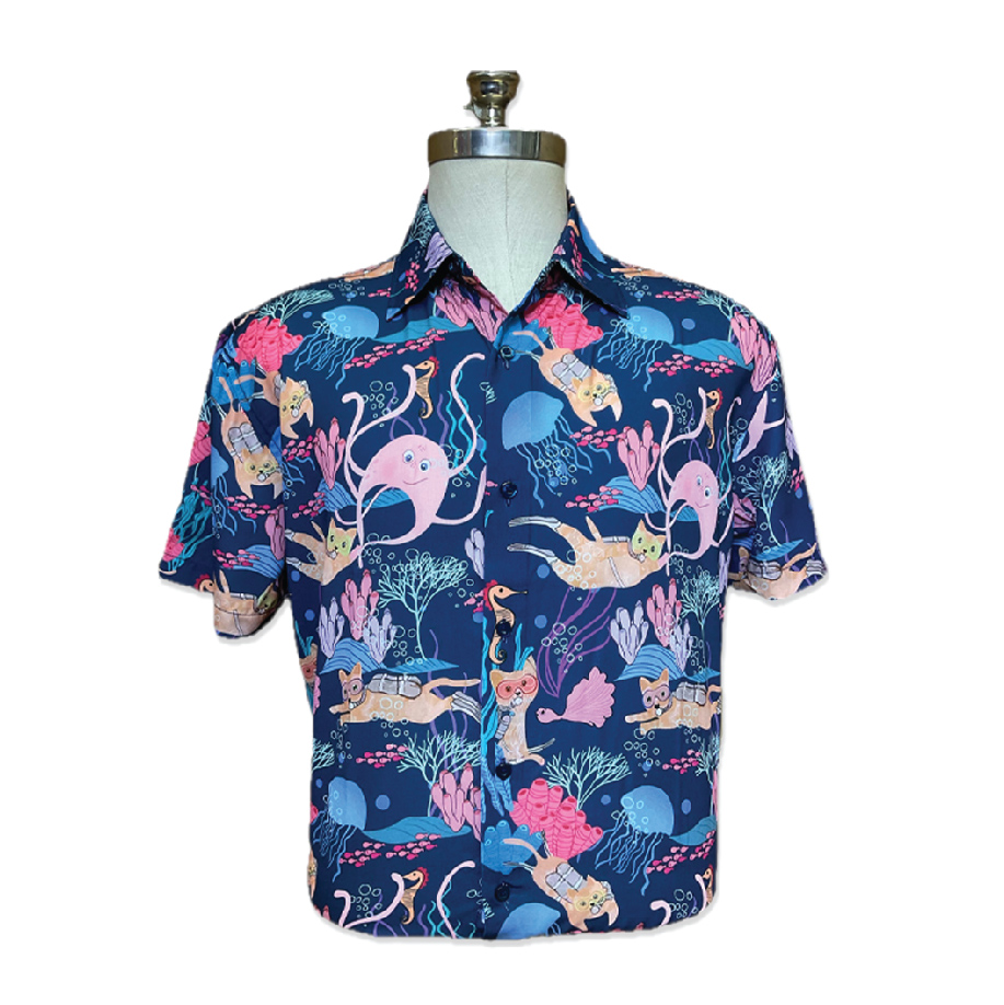 Bahamian Shirt - Ocean Play