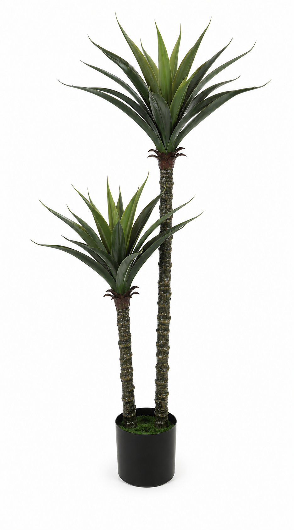 Artificial Double-Trunk Yucca Plant