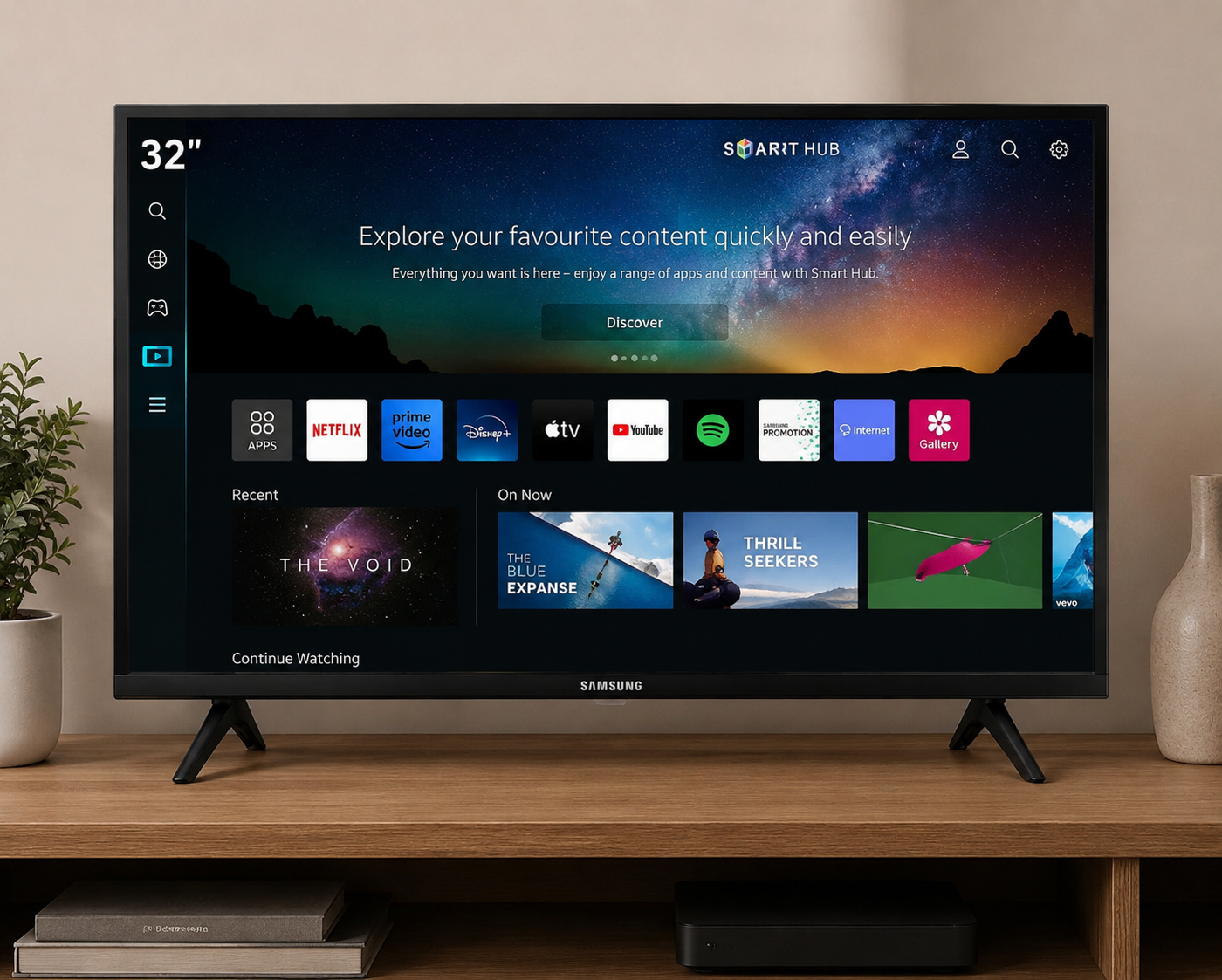 SAMSUNG 32'' SMART TV
