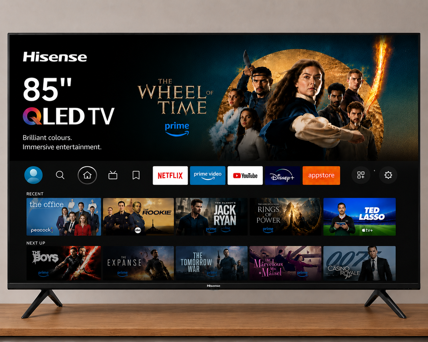 HISENSE 85'' QLED TV