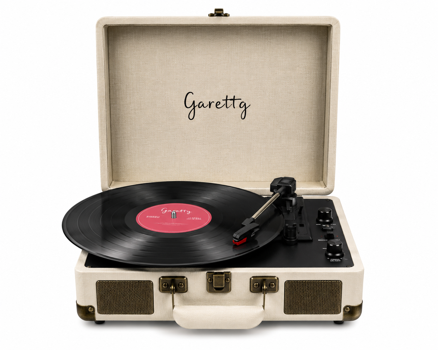Portable Bluetooth vinyl record player