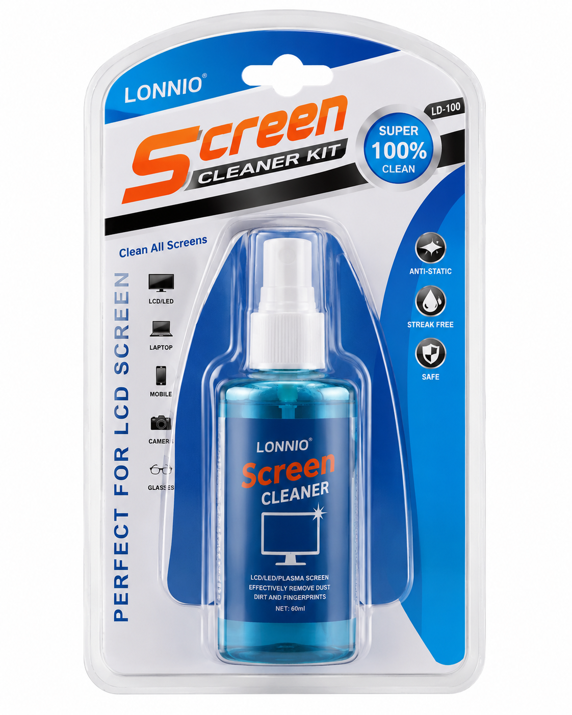 Screen cleaner kit