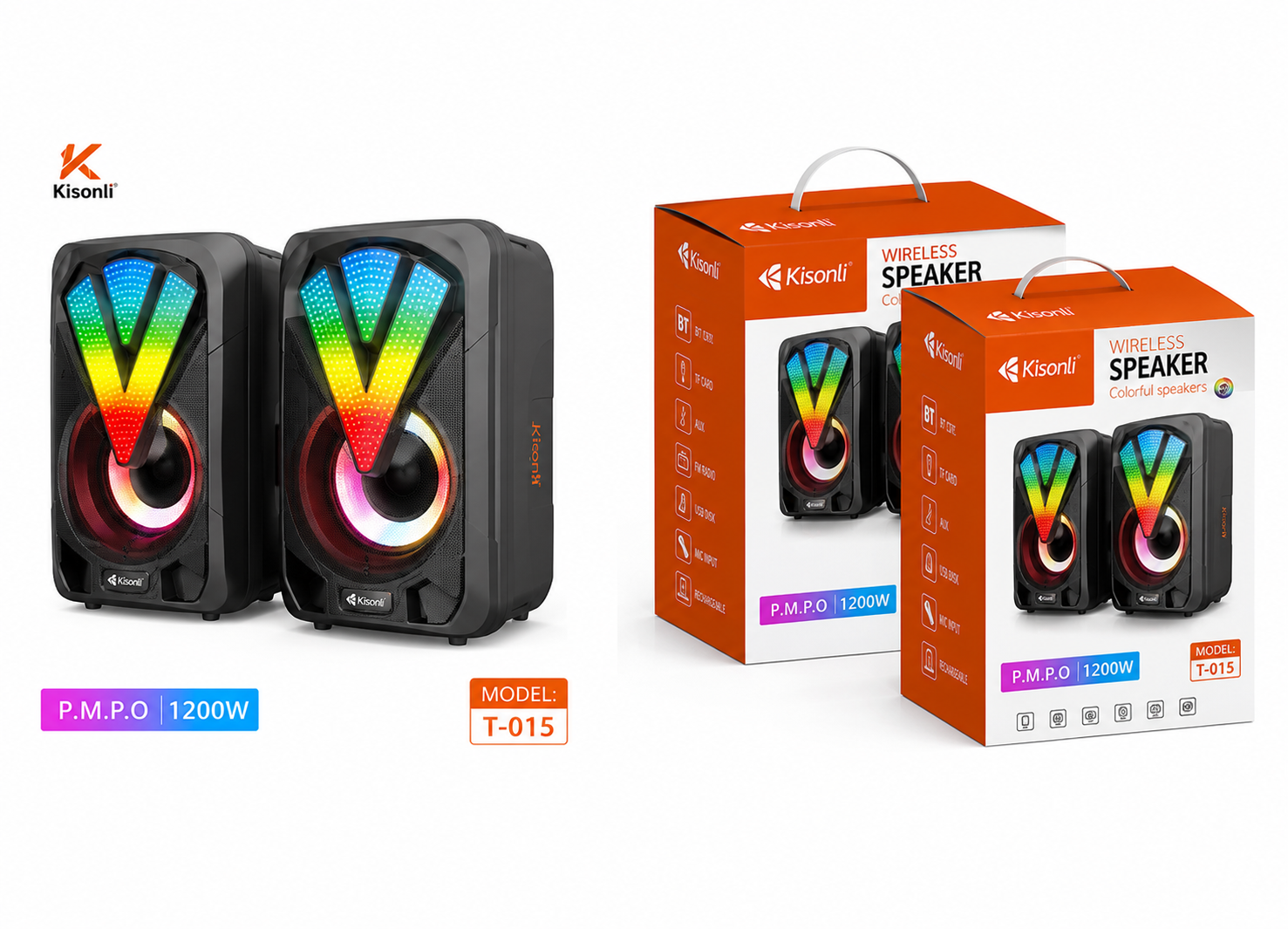 JS-701 RGB small club speaker