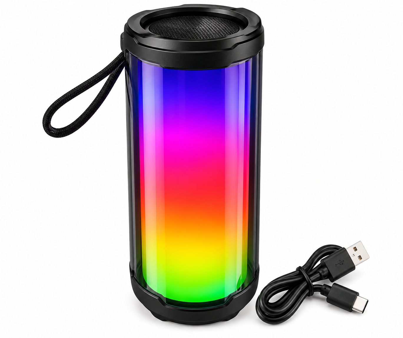 Portable RGB LED Wireless Bluetooth Speaker