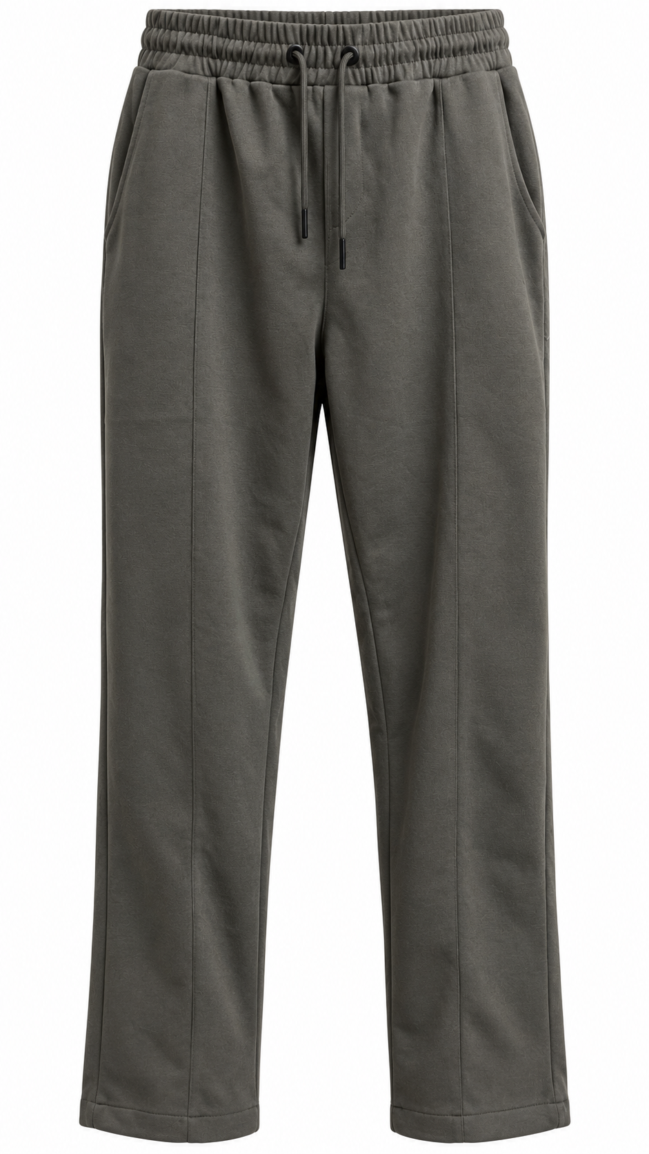 Drawstring Straight-Leg Casual Pants